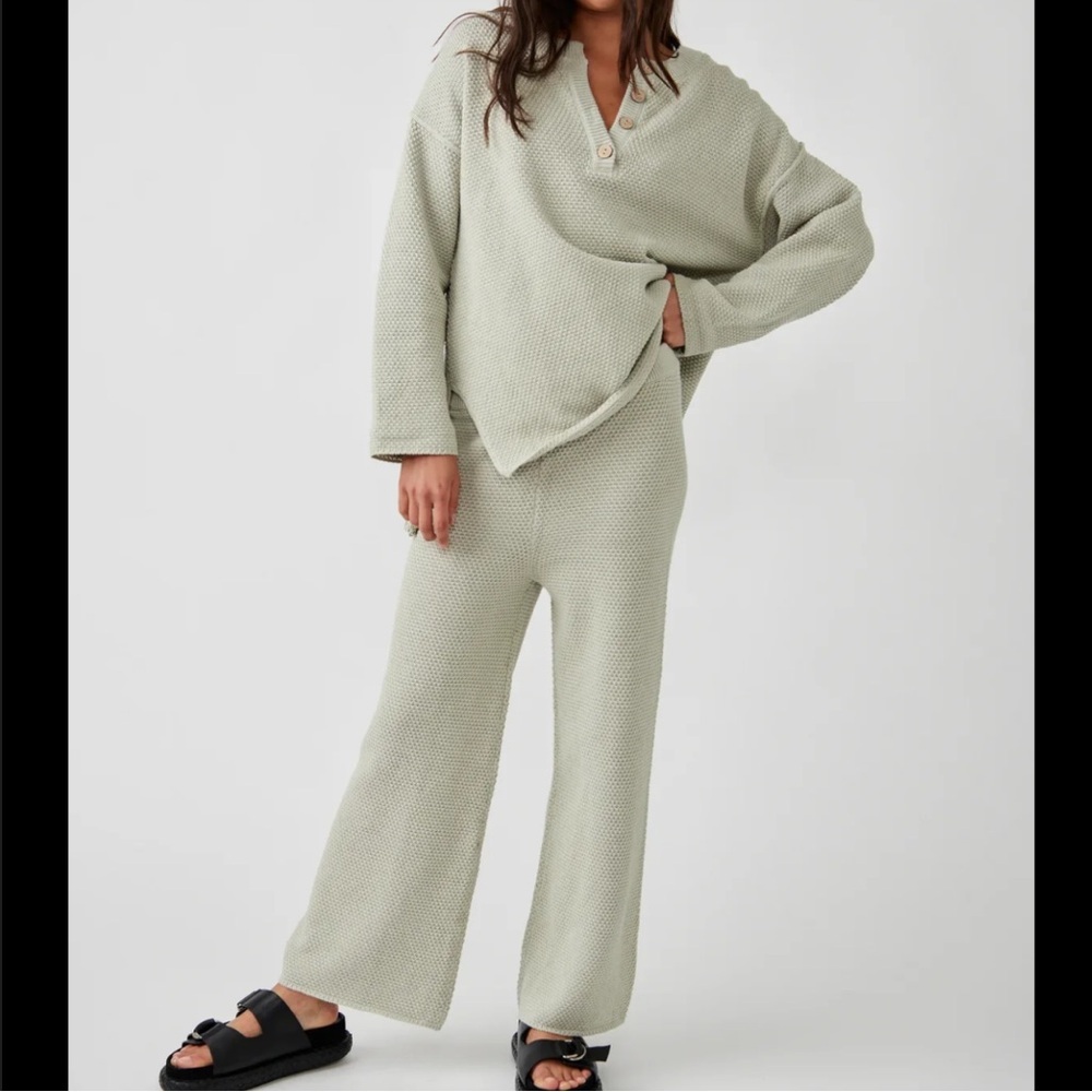 Free People Beach Hailee Sweater Knit Set